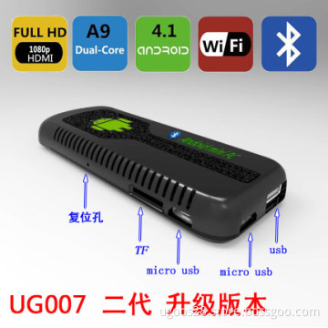 Dual Core Rk3066 Google Android 4.1 TV Box, WiFi HDMI TV Dongle with Bt, Support Bt Keyboard and Mouse